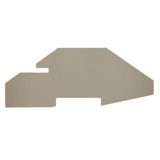 ZAP ZDK4/6S Abschlussplatte (Klemmen), 124 mm x 2 mm