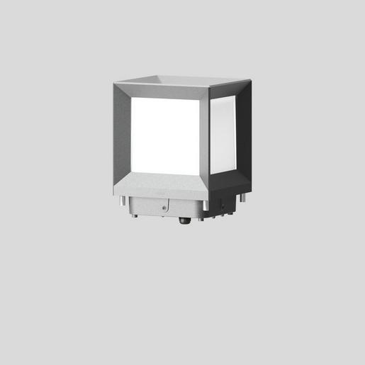 84681AK4 Pollerleuchtenkopf, Silber 4000 K