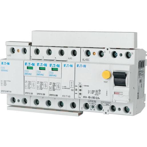 SPBT12-280-3+NPE-AX Blitzstrom-Überspannungsableiter-Set, TN