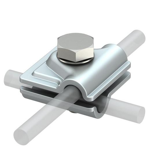 249 8-10 ALU Schnellverbinder Vario 44x44mm Aluminium