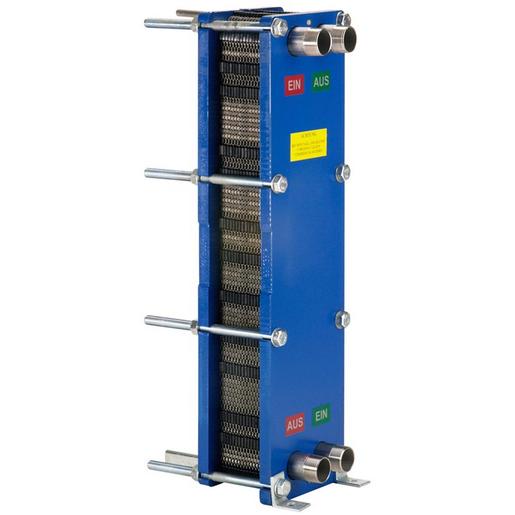 WTE 40 Plattenwärmetauscher geschraubt 33 kW