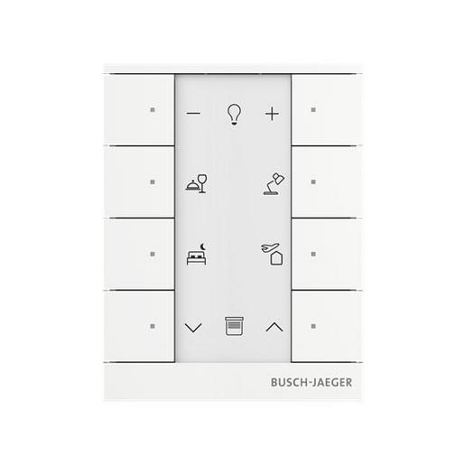 SB-F-8.0.11-84 Busch-Tenton® 8f.Bedienelement, weiß