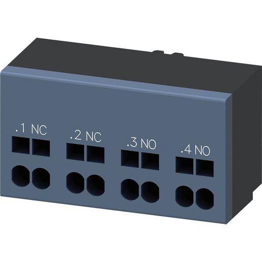 3RA6913-2A Hilfsschalter, 1S+1Ö, Anschluss Steuerst
