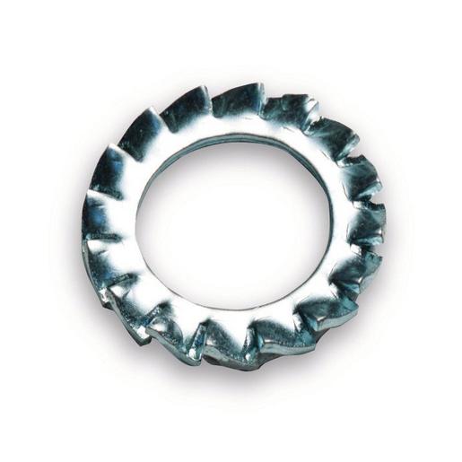 192702 Fächerscheibe, außengezahnt, Stahl, verz