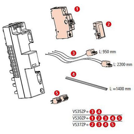 VS37ZP+ VS37ZP+ Ausrüstatz für OVR ZP+ ohne LS