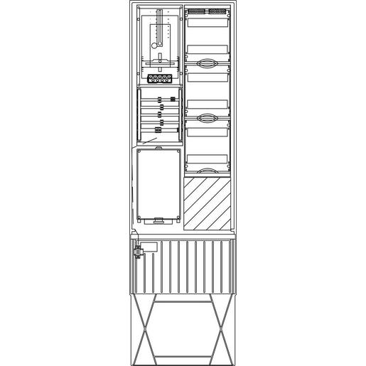 ZS341.S4.72 ZS A340 S4 1Z 3.HZ 72TE Zähleranschlusss