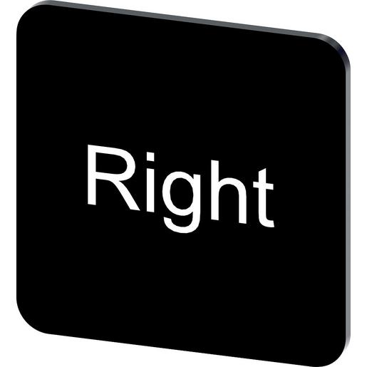 3SU1900-0AF16-0DQ0 Bezeichnungsschild 22x22mm, Schild schwa