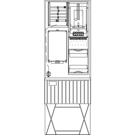 ZS321.S4.36 ZS A320 S4 1Z 3.HZ 36TE Zähleranschlusss
