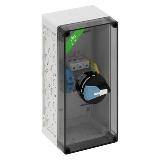 AKi-TE 108 Lasttrennschaltergehäuse, transparent, S