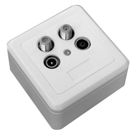 GAD 274 SAT-Antennen-Steckdose, 4fach