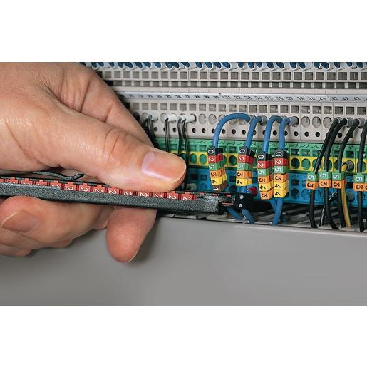 WIC3-YELLOW-PA66-YE (500) WIC Kennzeichnungsclip WIC3 PA66 ohne Au