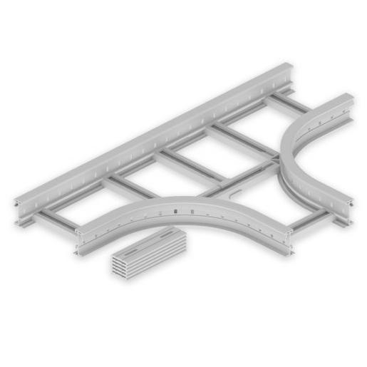 67318-04 Unex T-Stück 85x300 R300 aus U23X