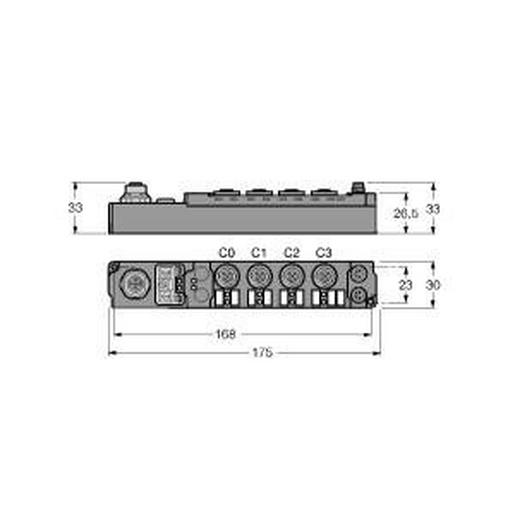 SDPB-0800D-0004 piconet Stand-alone-Modul für PROFIBUS-D