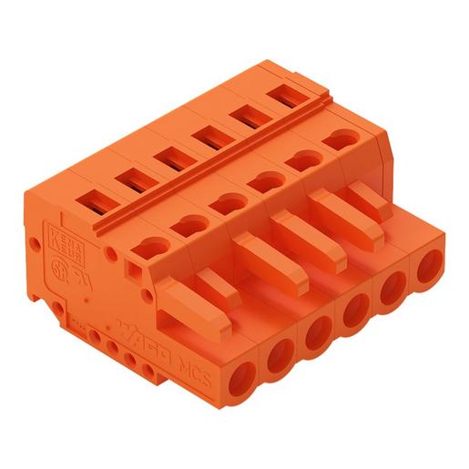 231-306/026-000 1-Leiter-FederleisteCAGE CLAMP®2,5 mm²