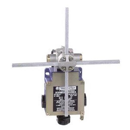 ( XCKMR54D1H29EX alt ) Metallstab, 6 mm, 2x 2Ö, gestuft schalte