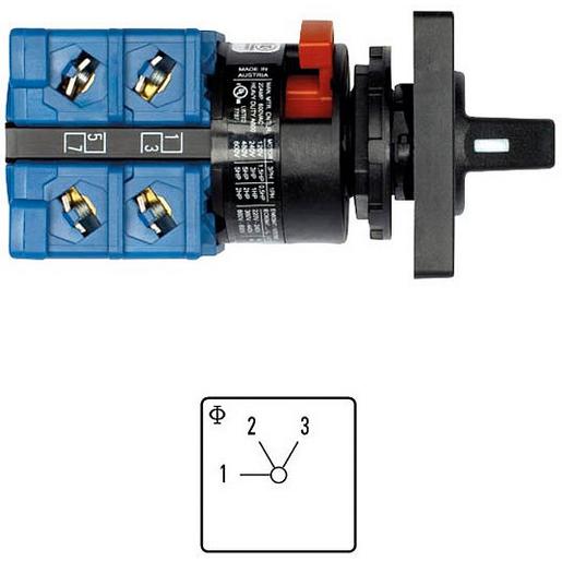 CH10.A250.FT2 Stufenschalter, 3 Stufen, 1-2-3, 60Grad,