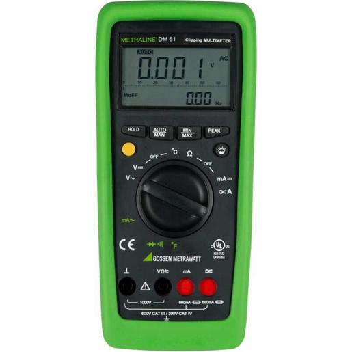 METRALINE DM61 Digital-Multimeter mit Analog-Bargraph u