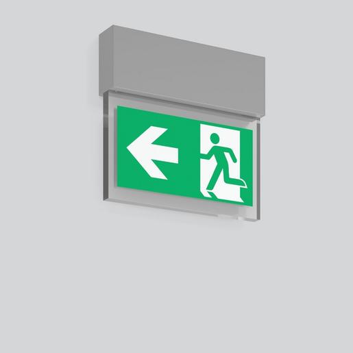 671738.004 Halyxx, 3,7 W, 765, aluminium Wandleucht