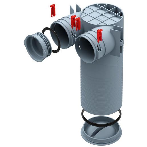 FRS-DWK 2-75/125 FRS-DWK 2-75/125, FlexPipe Decken-/Wandk