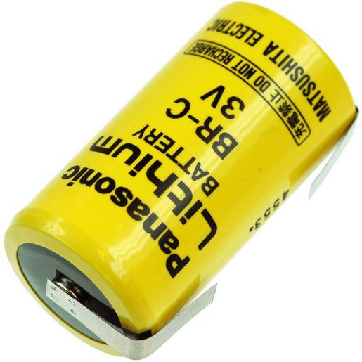 BR-C LFU Batterie Lithium 3V C BR-C Lötfahne U-Fo