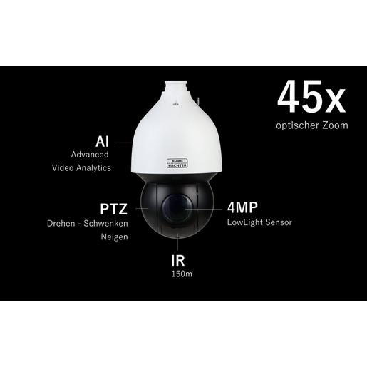 BWNC-442DSIA-G2 IP-IR-Speed Dome, 4MP Full HD,45x optisc