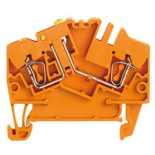 ZTR 2.5-2 OR Klemme, Zugfederanschluss, 2.5 mm²