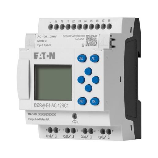 EASY-E4-AC-12RC1 Steuerrelais, erweiterbar, vernetzbar (E