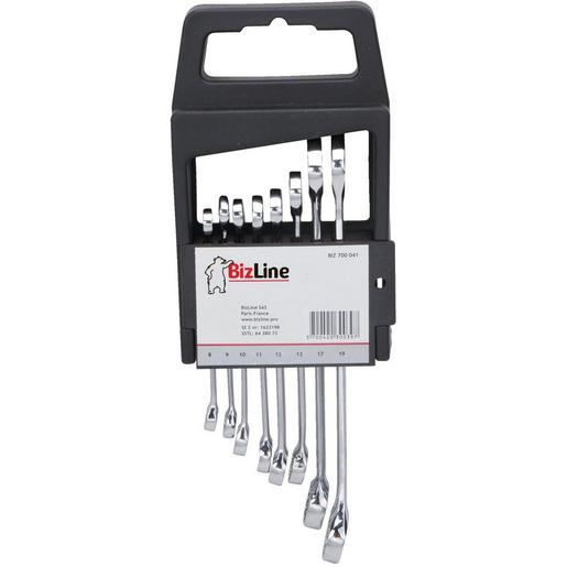 BIZ 700041 Set aus 8 Ring-Maulschlüsseln 8/9/10/11/
