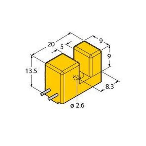 SI5-K09-Y1 Induktiver Sensor, schlitzförmig