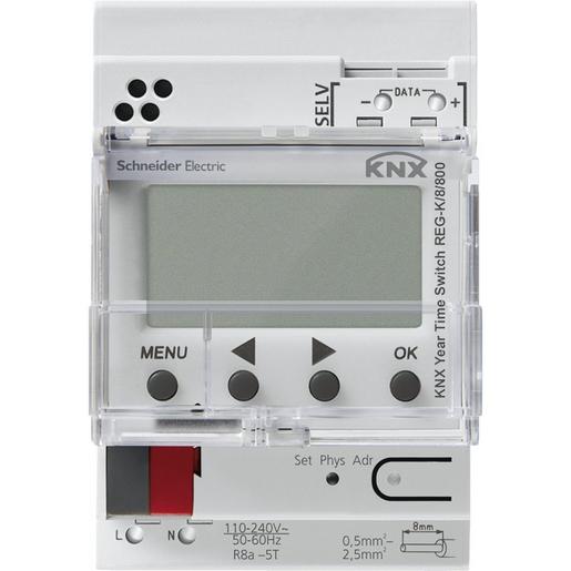 MTN6606-0008 KNX Jahreszeitschaltuhr REG-K/8/800, lic