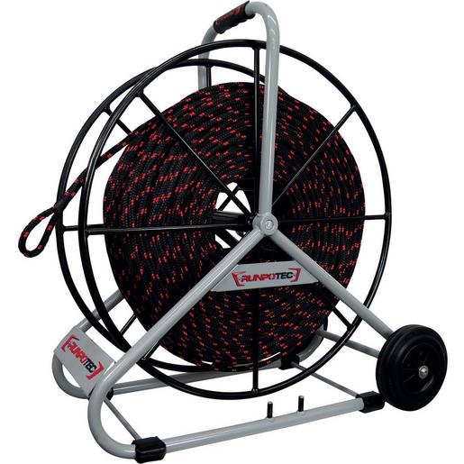 10122 Zugseil Ø 12 mm inkl. Haspel - 300 m Zu