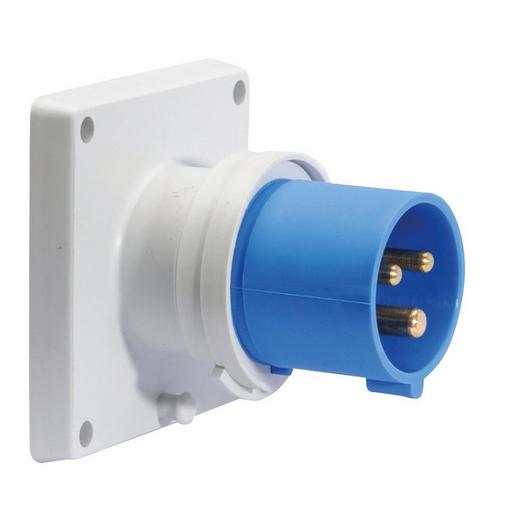 28104 Anbaustecker 32A 3p 230V 6h, IP44