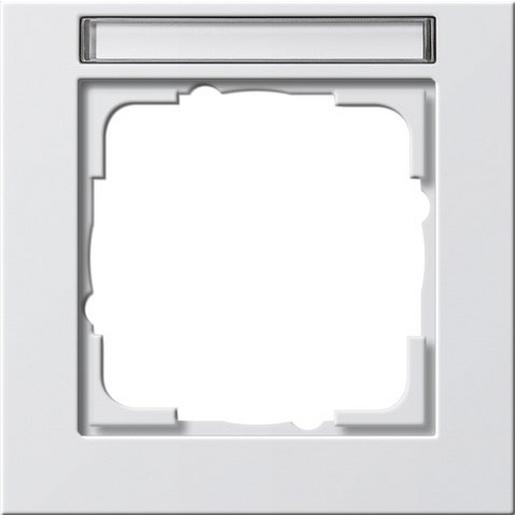 109122 Abdeckrahmen 1f BSF Gira E2 Reinweiß m