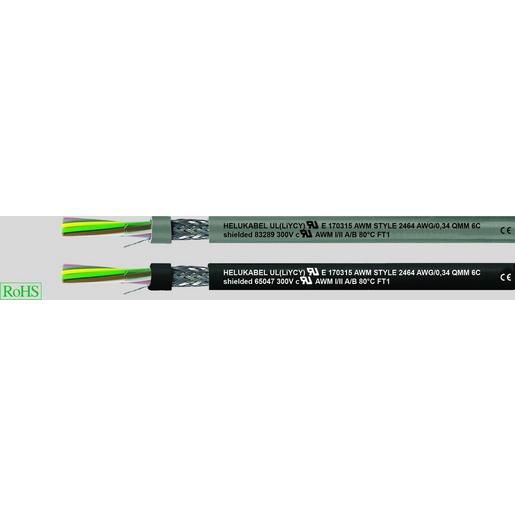 83289 HELUKABEL® Steuerleitung UL (LiYCY) 6x0,