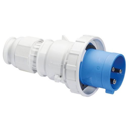 2181 Stecker TE 63A 3p 230V 6h, IP67