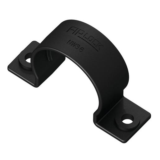 CUPA-48M6B CUPA-48M6B schwarz Wellrohrschelle mit D