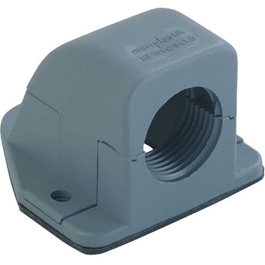 5500.20.50 Flanschwinkel Kunststoff M50x1.5 mm, Gra