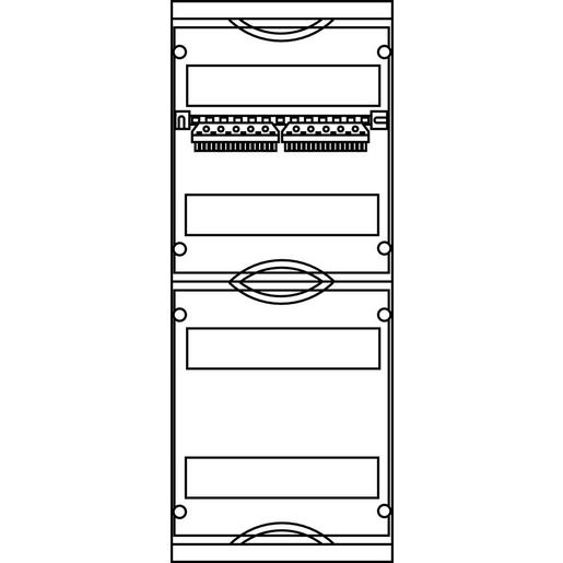 9407896 EINBAUFELD ZS SFG-BO-BO KL(N+PE)