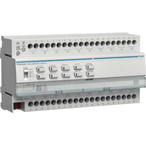 TYMS620D Schalt-/Jal.akt. 20/10f KNX Secure, 16A