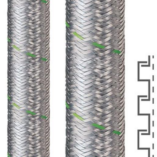 SPR-EDU-AS, AD36 Metallschutzschlauch, S-Profil, Stahl ve