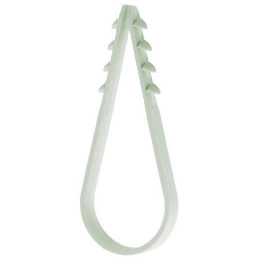 DKS 3-13 H0 hellgrau Dübelklemmschelle DKS 3-13 H0 hellgrau