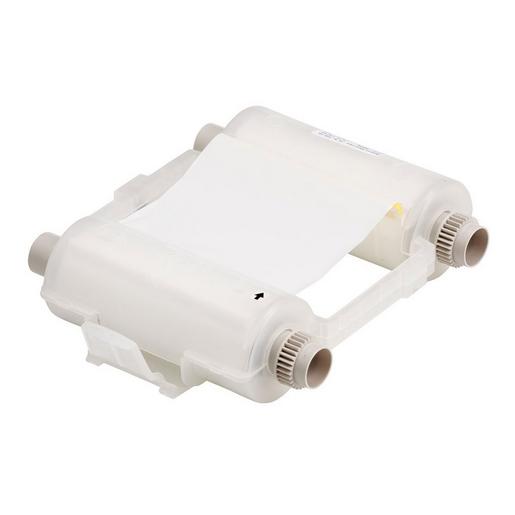 Globalmark ribbon - White Ribbon 105mm Farbband für einfarbigen Druck, 105 mm,