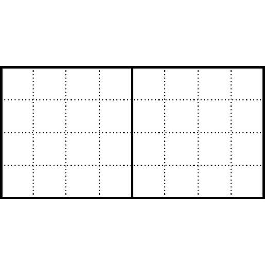 KR 611-8/4-0 W KR 611-8/4-0 W Kombirahmen