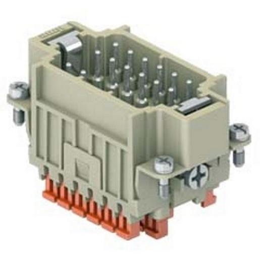 CDSHM 18 Stifteinsatz, Gr.57.27, 18P+PE, Silber,