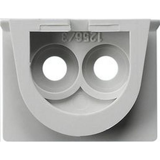 001230 Adapter Ltg.einf. 2f WG AP Grau