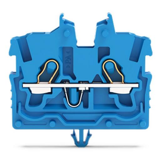 2050-314 2-Leiter-Mini-Durchgangsklemmemit Betät