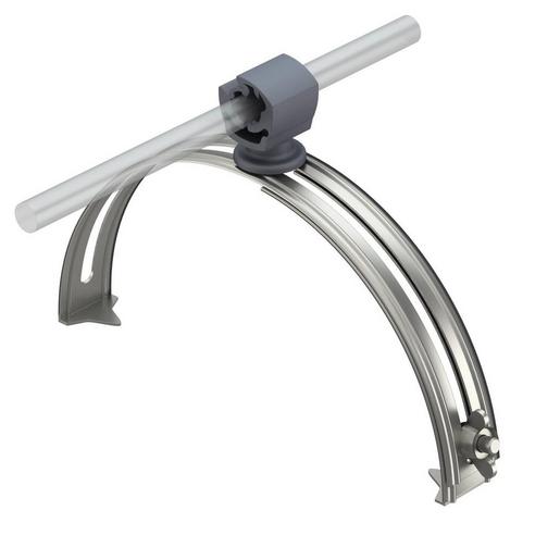 132 K-VA Dachleitungshalter 8mm Edelstahl, rostfr