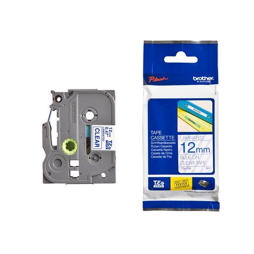 TZe133 Schriftbandkassette TZe, PES, laminiert,