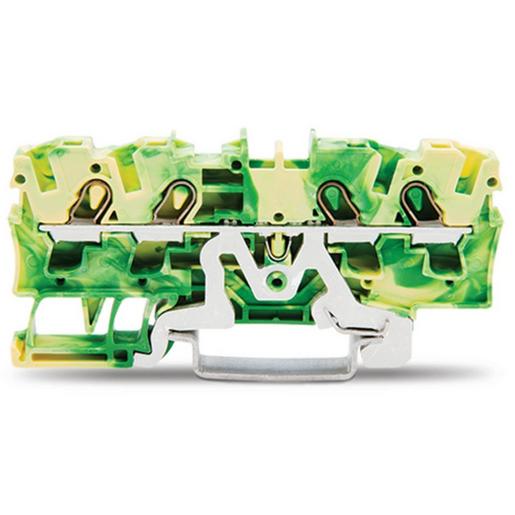 2004-1407 4-Leiter-Schutzleiterklemme4 mm²für An