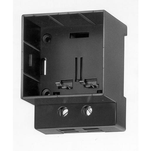 G008040 Gr.Sockel AH57,sw, G2292-4 / Aufbausock